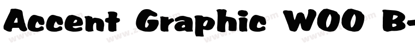 Accent Graphic W00 B字体转换